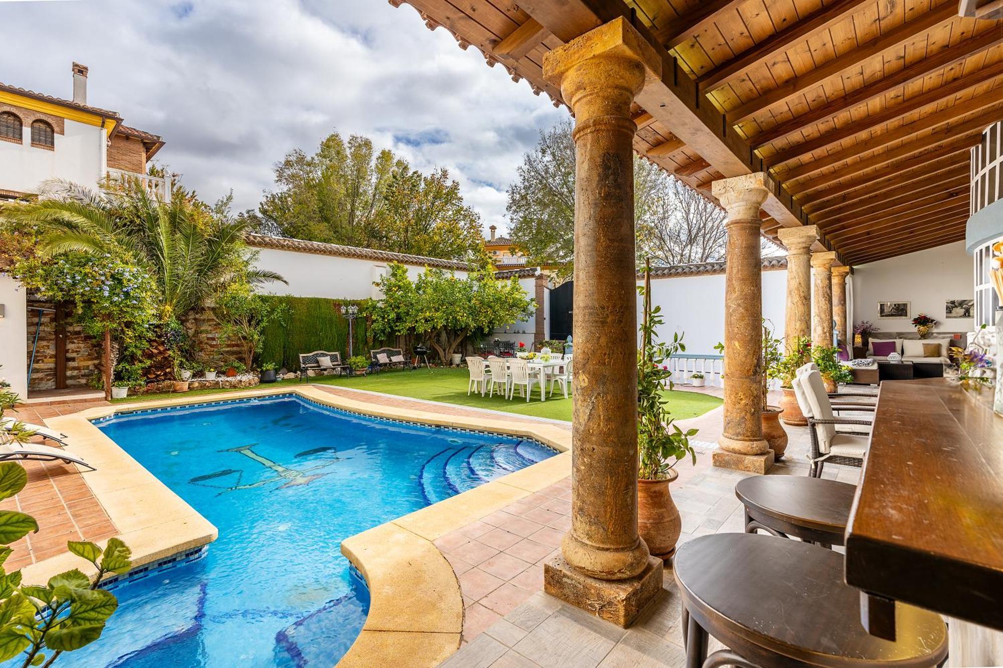 Casa De Amigos La Latina Con Piscina, Chimenea Y Barbacoa Villa Illora ภายนอก รูปภาพ