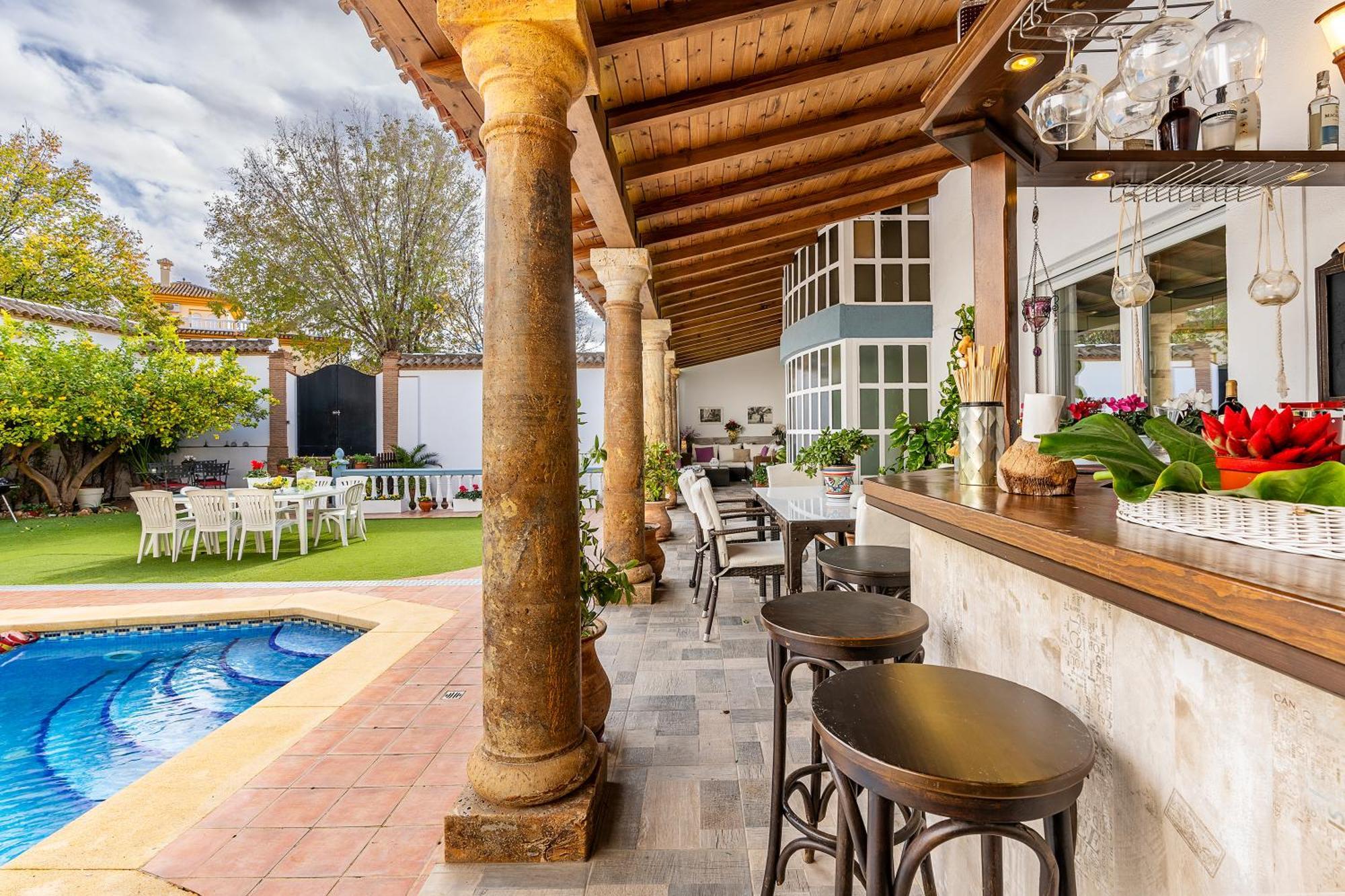 Casa De Amigos La Latina Con Piscina, Chimenea Y Barbacoa Villa Illora ภายนอก รูปภาพ